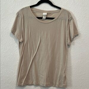 Casual Beige T-Shirt